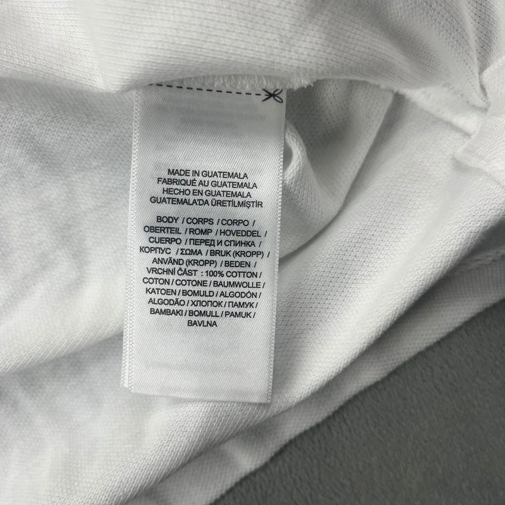 Polo Ralph Lauren Shirt Classic Fit Medium White Cotton NWT Flaws MSRP $118